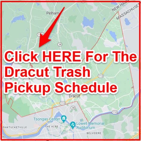 dracut trash schedule